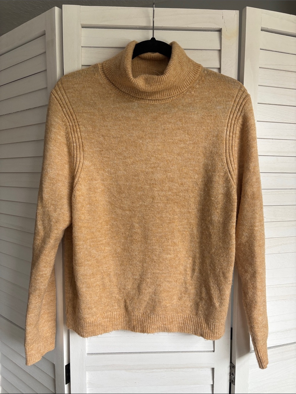 a new day Camel Cozy Turtleneck Sweater